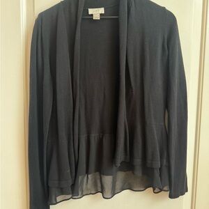 Loft Women's Black Cardigan Sweater